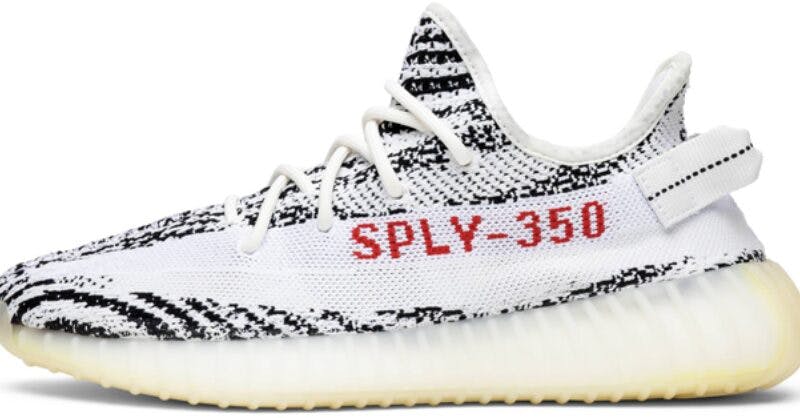 yeezy 350 grey zebra