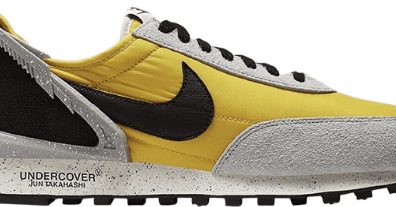 undercover x nike daybreak bright citron mens