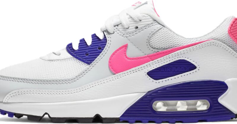 nike max 90 pink