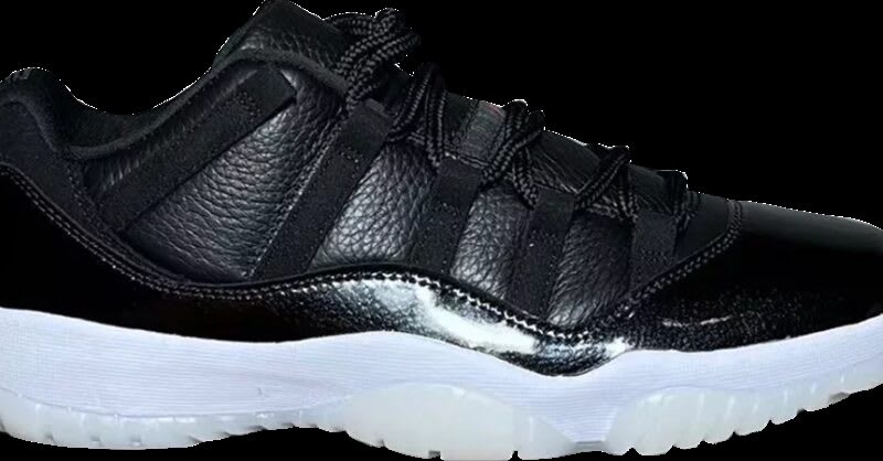 retro 11 black low