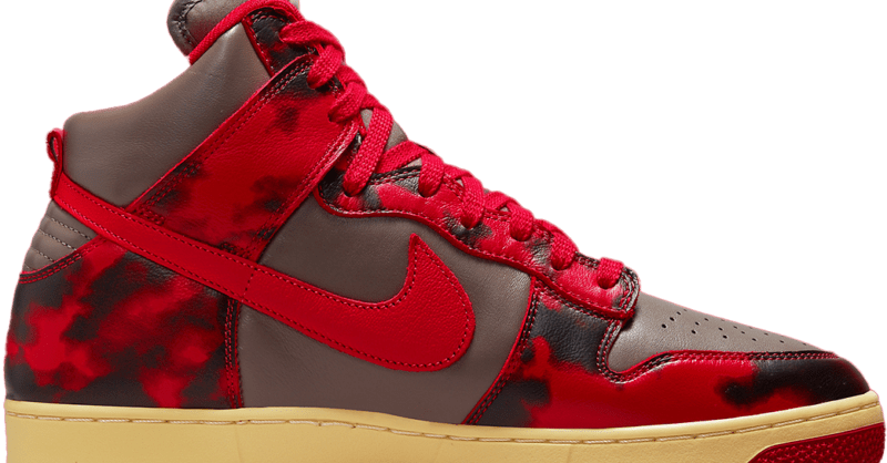 red camo dunks