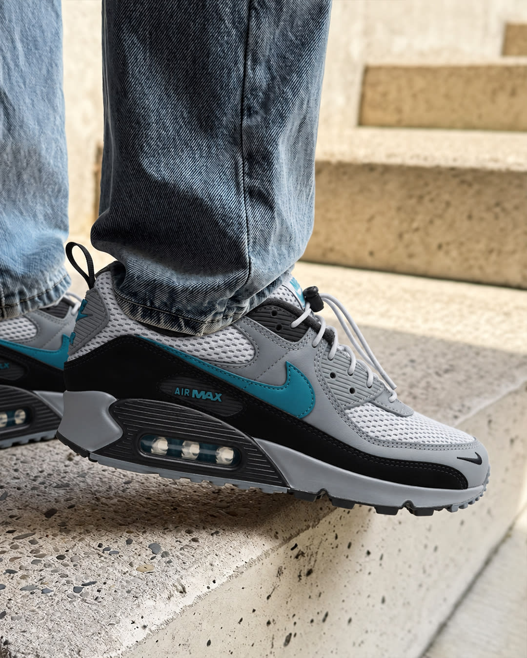 Nike Air Max 90 Toggle "Wolf Grey Bright Spruce"