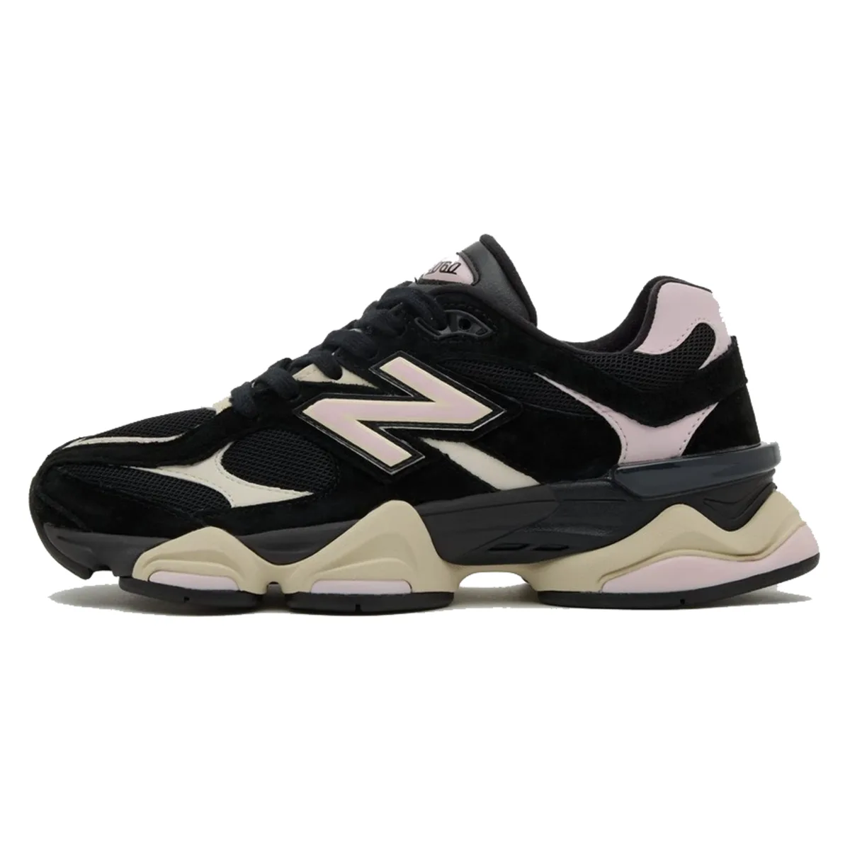 New Balance 9060 "Black Suede Pink"